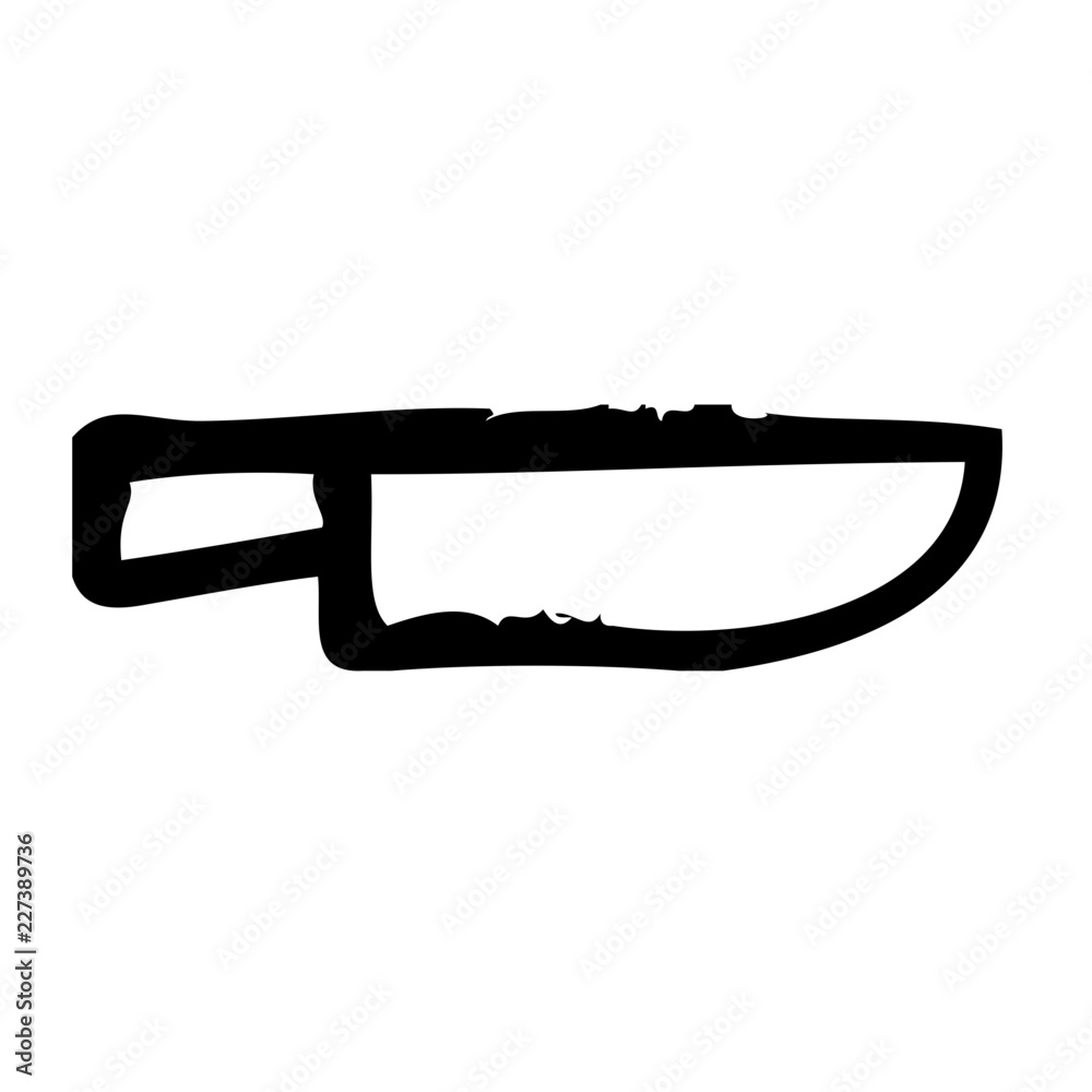 Knife Kitchen Restaurant Food Cooking Meal vector icon