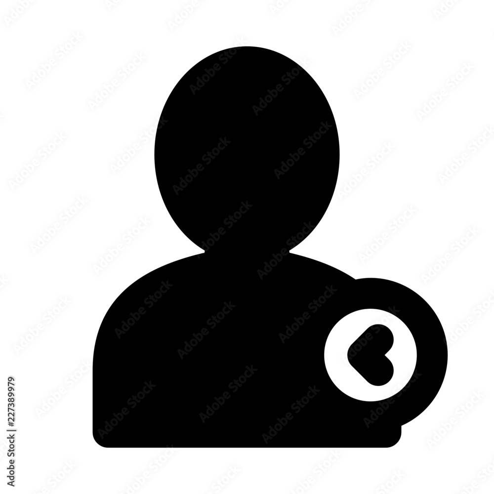 Male User Pervious Account Interface Login vector icon Male User Pervious Account Interface Login vector icon