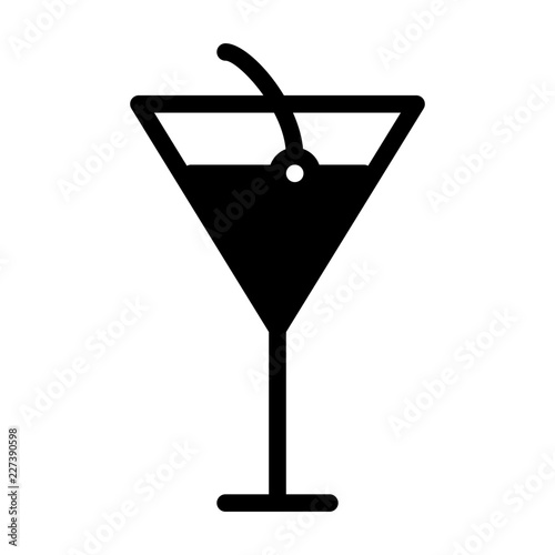 Martina Bar Restaurant Drink Club vector icon