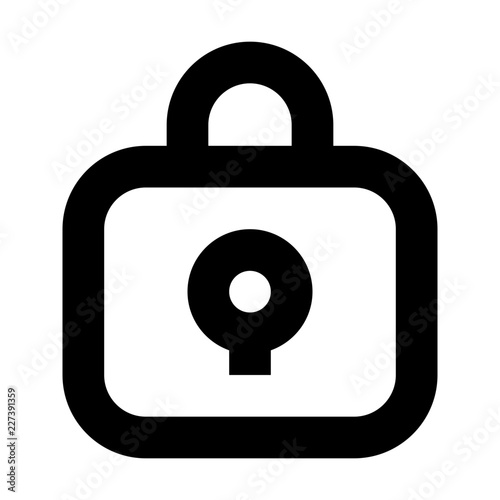 Lock Protect Finance Money Exchequer Cash vector icon