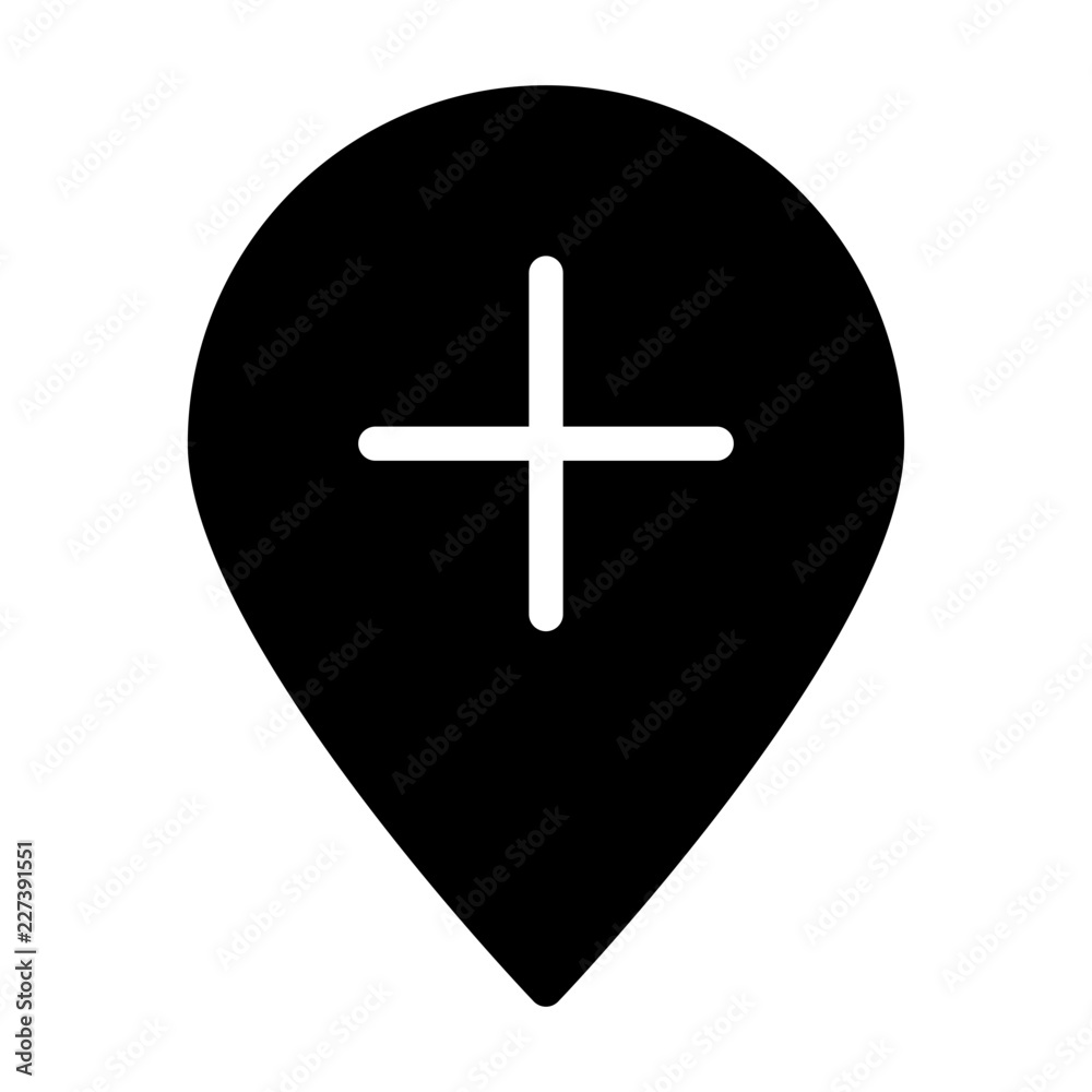 Location Next Hospital Real Estate Agency Agent Broker vector icon Location Next Hospital Real Estate Agency Agent Broker vector icon