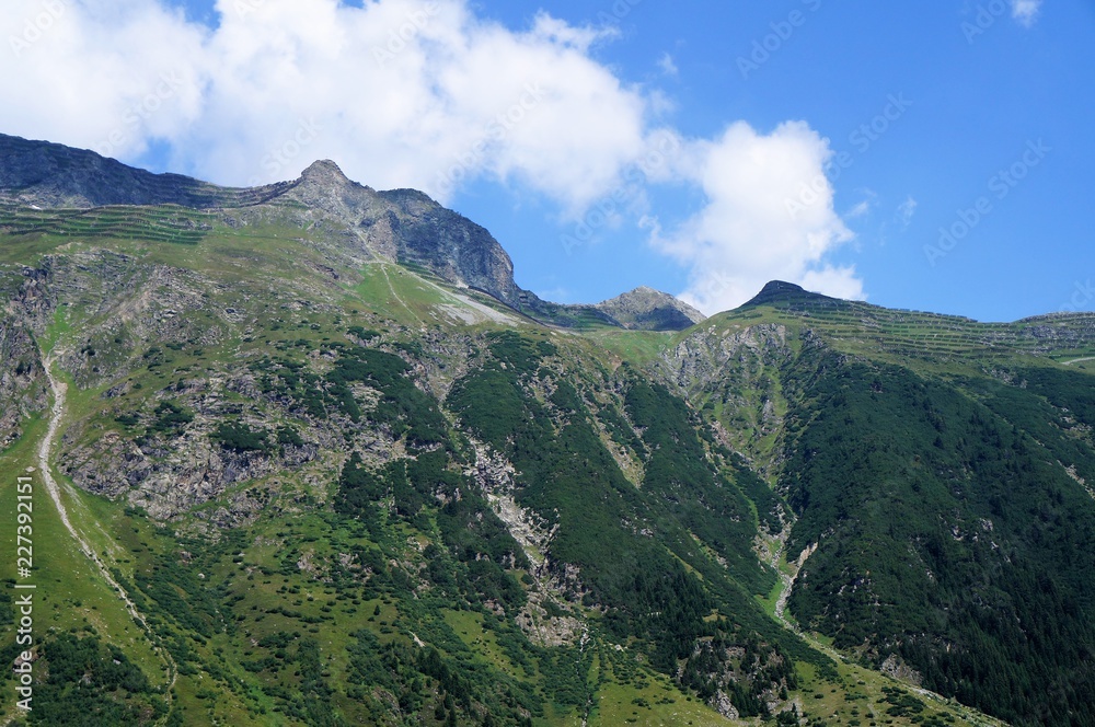 Berge Himmel Wolken