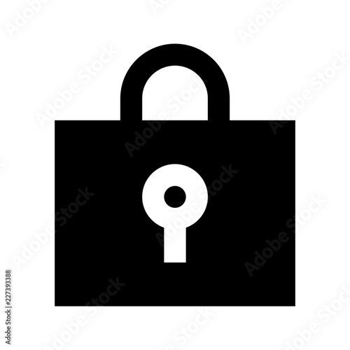 Lock Protection Security Secure Antivirus vector icon