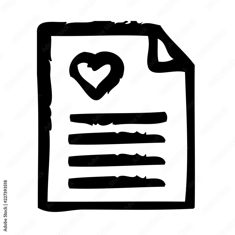 Letter Love Wedding Valentines Day Engagement vector icon Letter Love Wedding Valentines Day Engagement vector icon