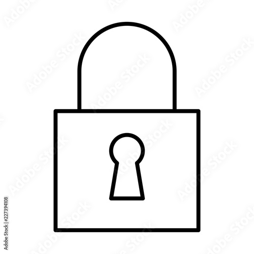 Lock Computer Service IT Programming Hardware Webdesign vector icon