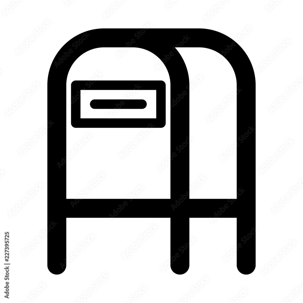 Mailbox Mail Postal Service Envelope Delivery vector icon Mailbox Mail Postal Service Envelope Delivery vector icon