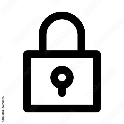 Lock Security Safety Protect Secure vector icon