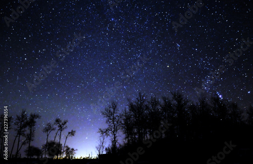 Stars, Meadow lake, Saskachuwan, Canada