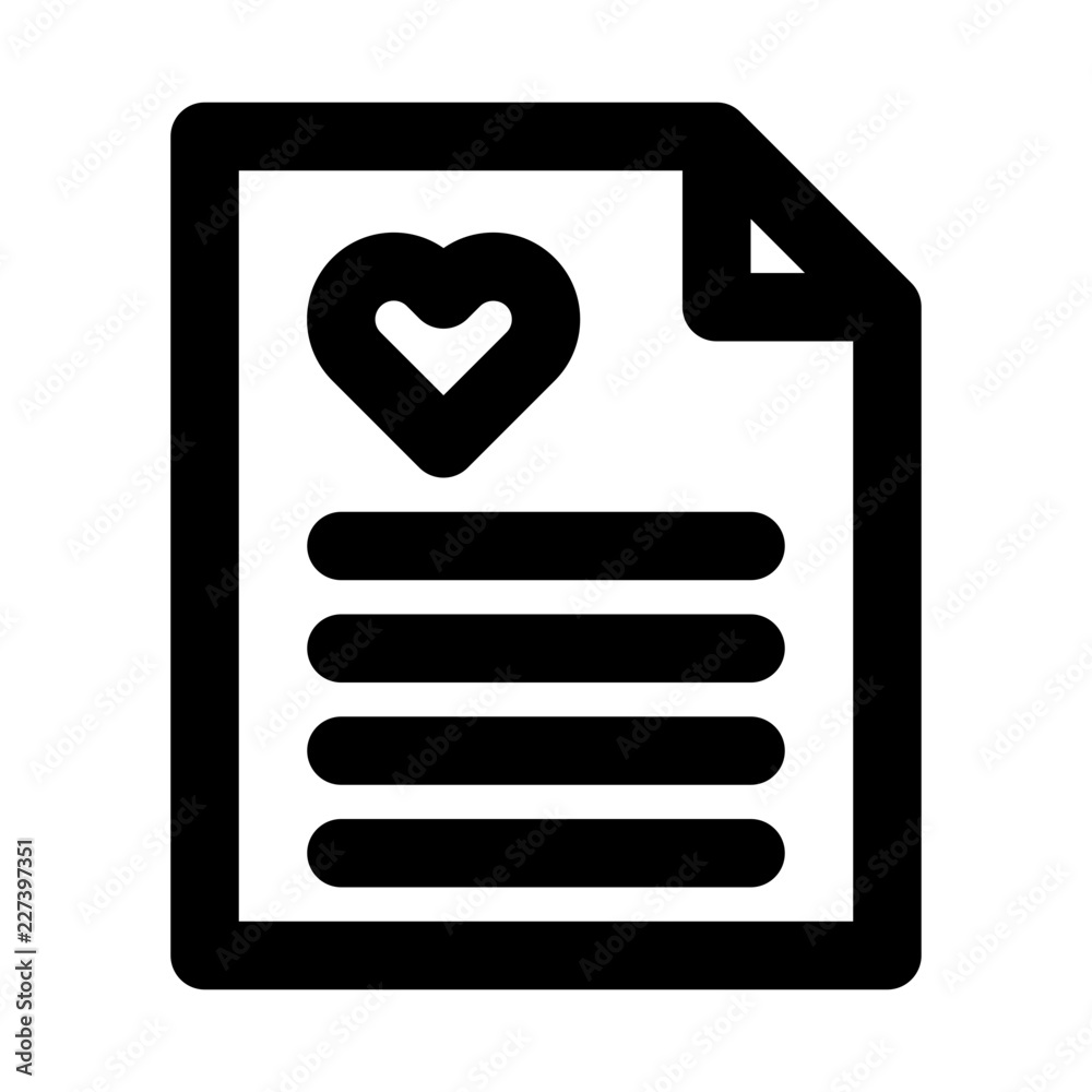 Letter Love Wedding Valentines Day Engagement vector icon Letter Love Wedding Valentines Day Engagement vector icon