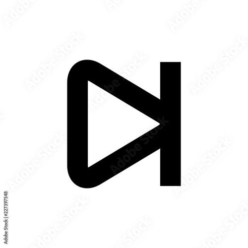 Free Download Media Controlls Next Gui Web vector icon - GFXLoad