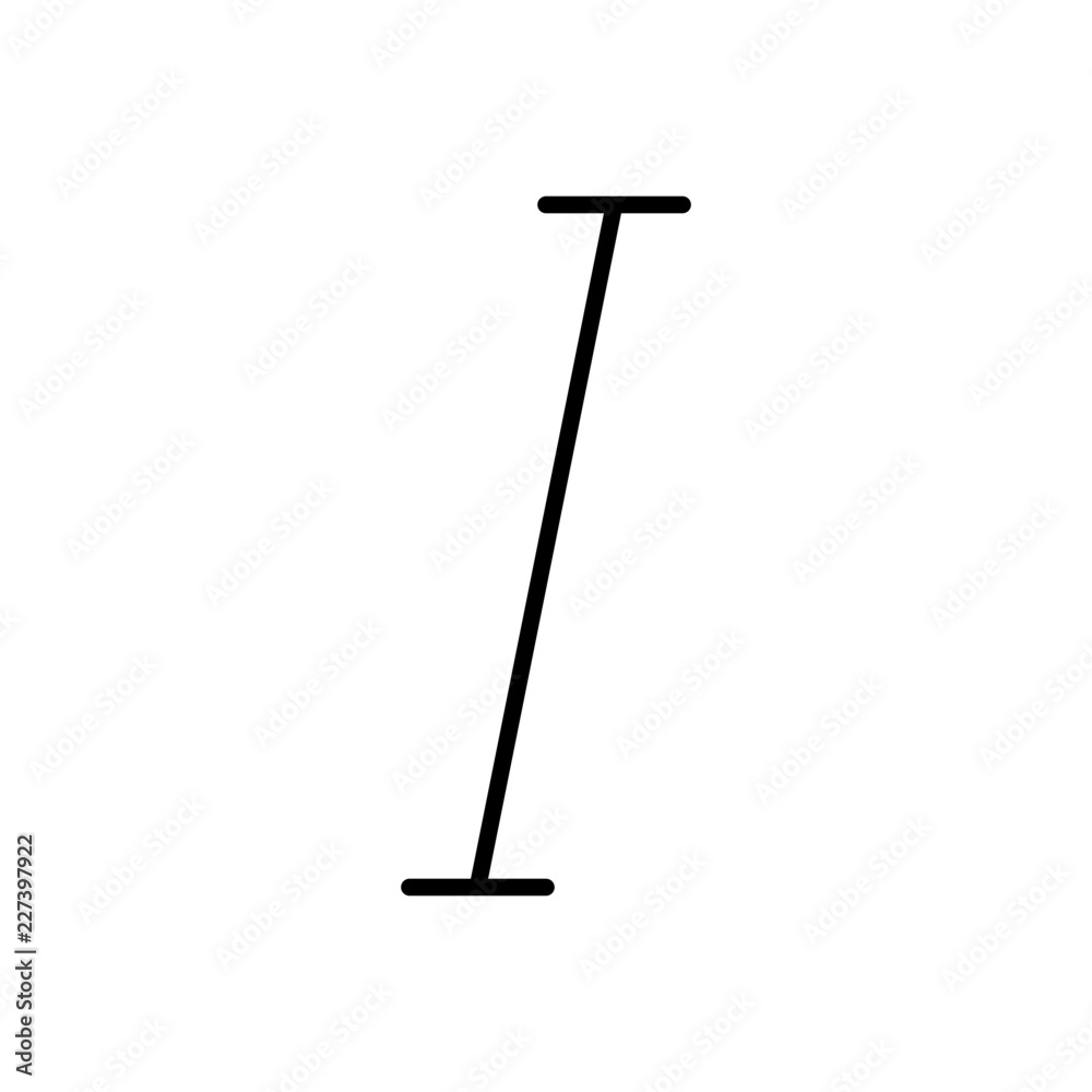 Italic Text Editor Write Author Writer vector icon Italic Text Editor Write Author Writer vector icon