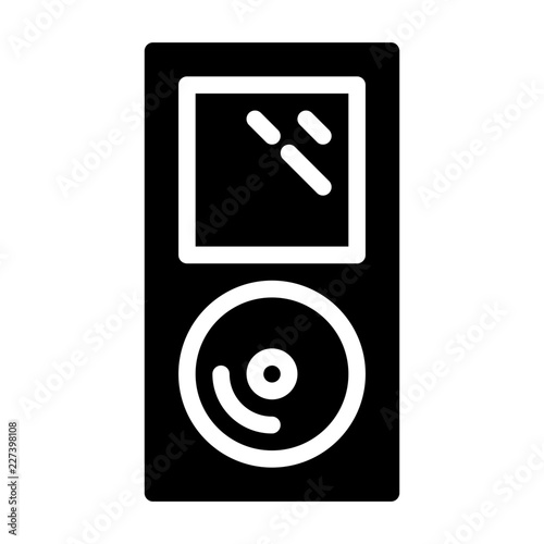 Music Player Electronic Devices Hardware Electric Equipment vector icon
