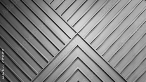 Wooden background, triangular lines and diagonal lines made of gray are modern patterns.