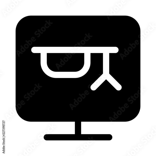 Online Course School Education Learning University vector icon