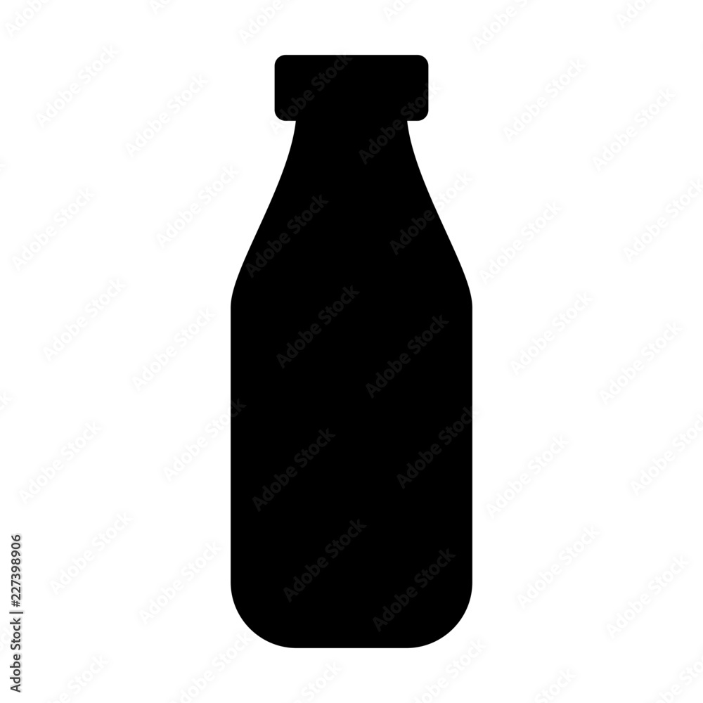 Milk Bottle Kitchen Restaurant Food Cooking Meal vector icon Milk Bottle Kitchen Restaurant Food Cooking Meal vector icon