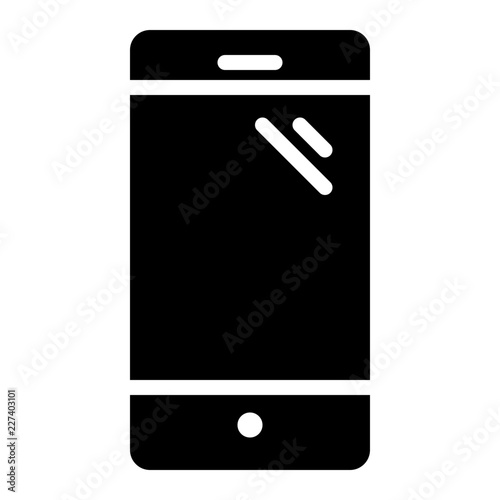 Mobile Device Seo Agency Business Internet Online Marketing vector icon