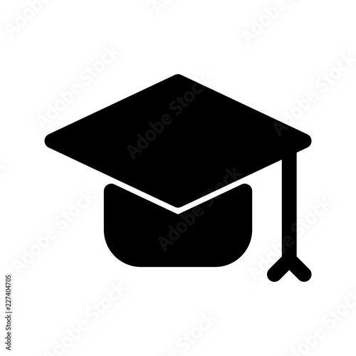 Mortar Board Education Expert School Qualfiy vector icon