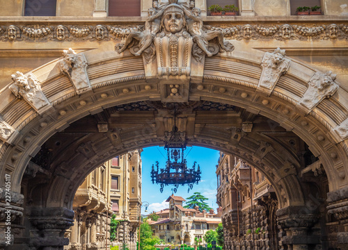 Photography Rome (Italy) - The esoteric quarter of Rome, called 'Quartiere Coppedè', designe