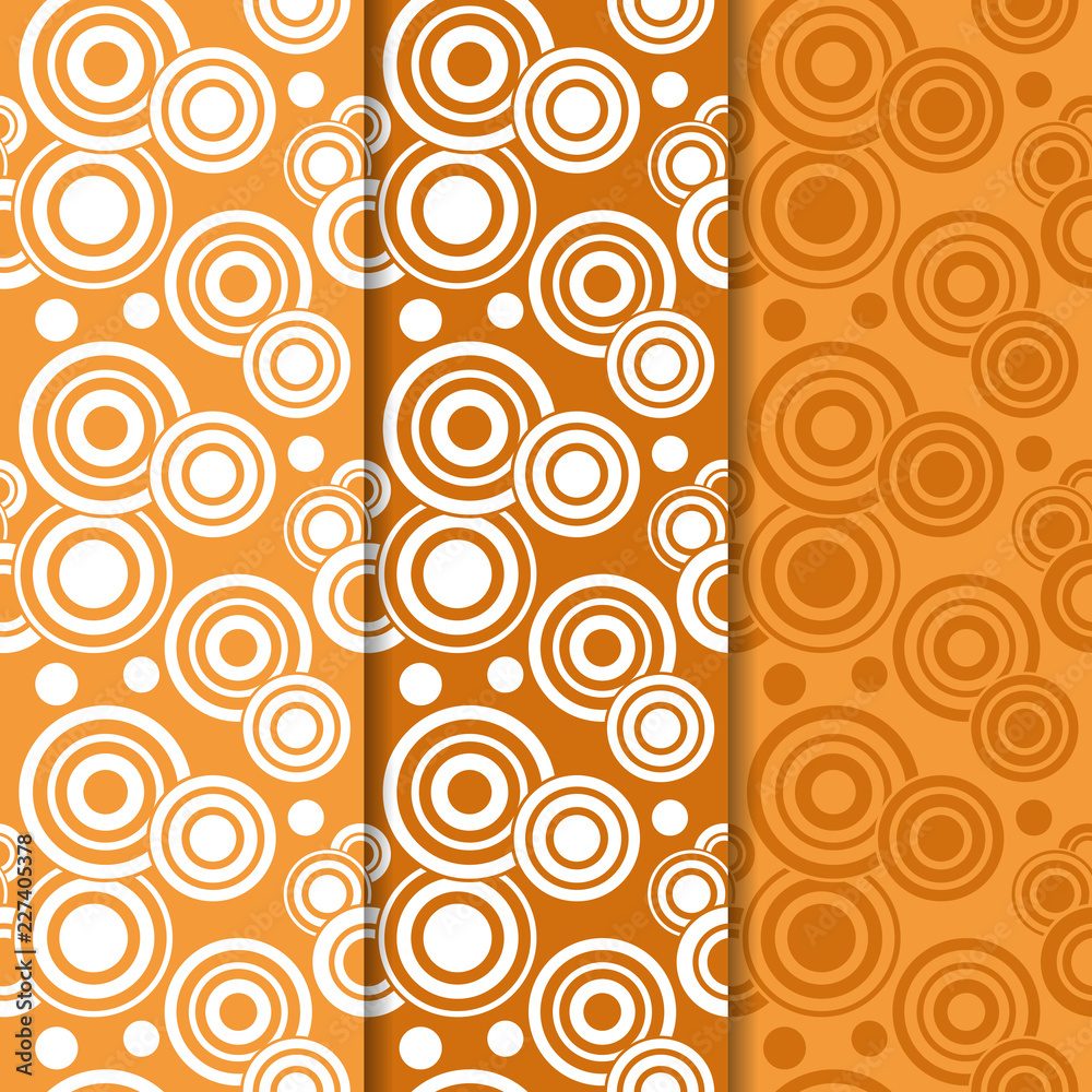 Geometric seamless pattern. Circles Geometric seamless pattern. Circles