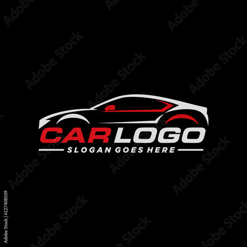 Automotive car logo template