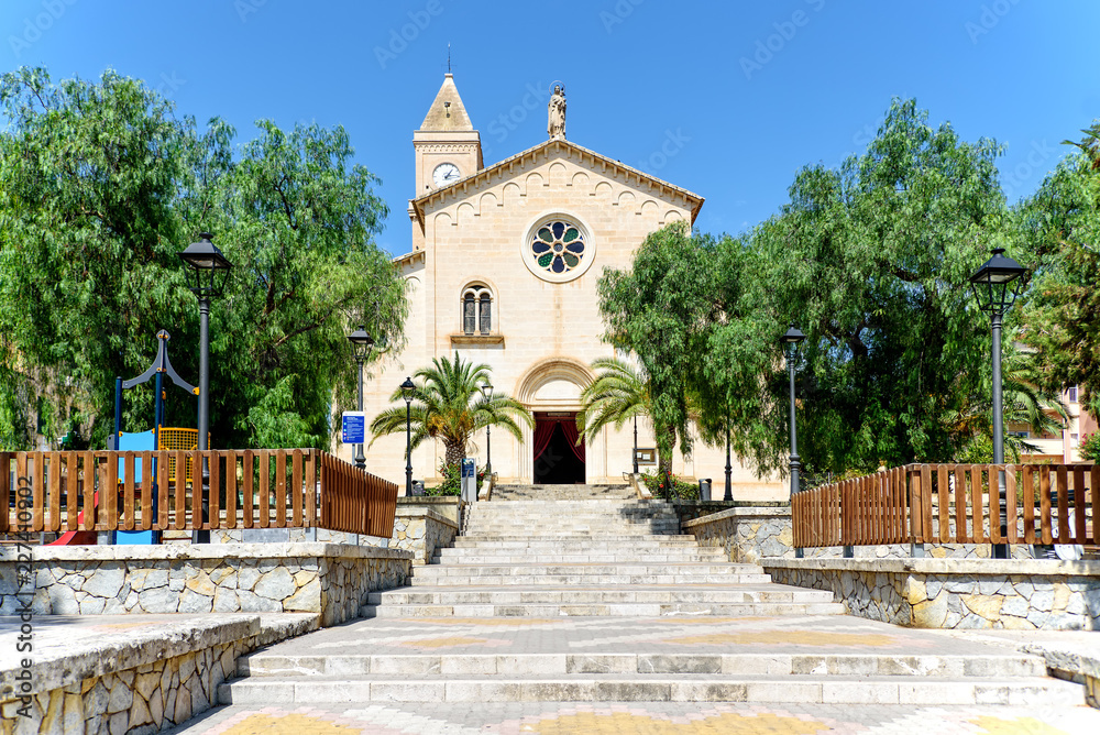 Mare de Deu del Carme Kirche Porto Cristo Stadt Mallorca