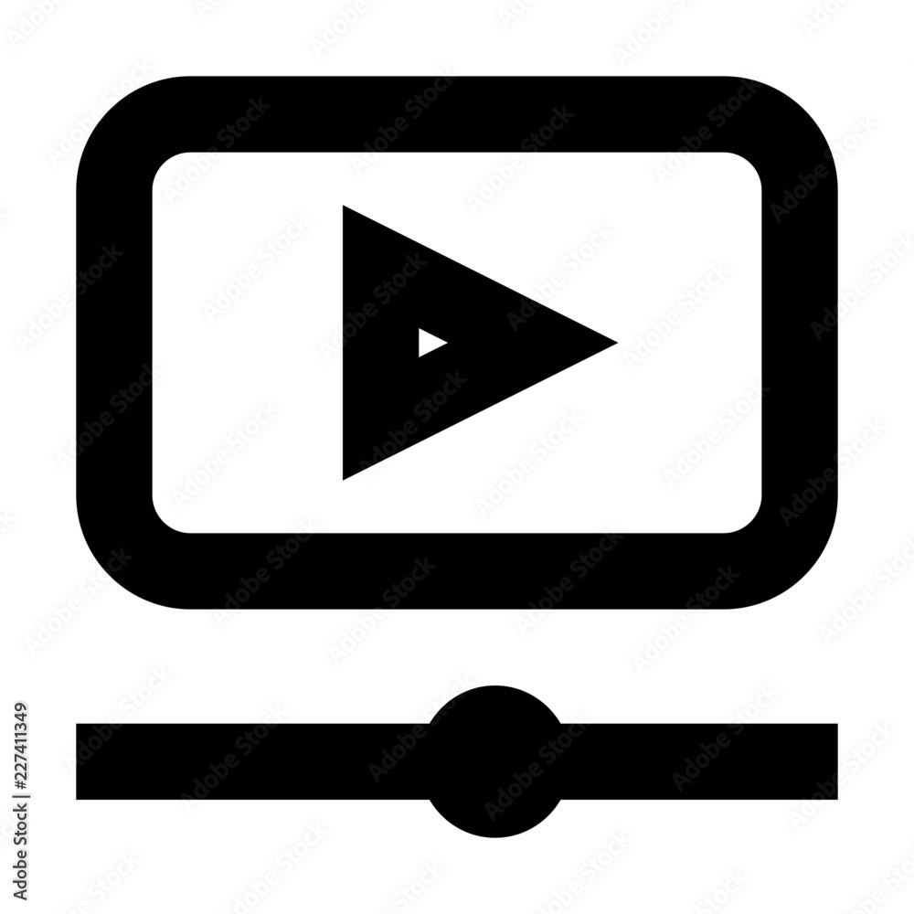 Player Media Multimedia Electronics Hardware vector icon Player Media Multimedia Electronics Hardware vector icon