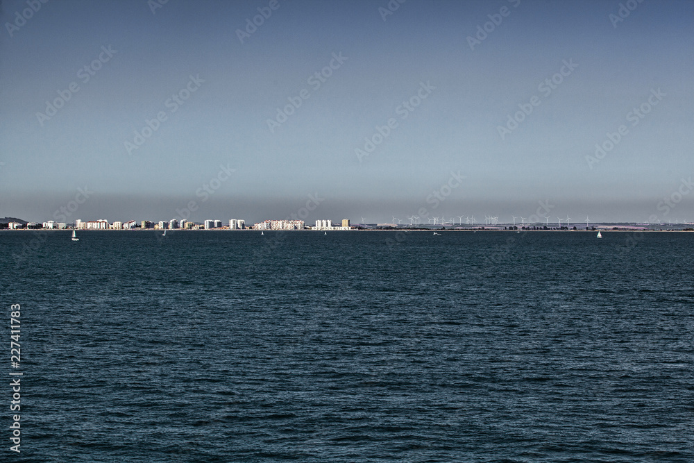 view of the sea from pier