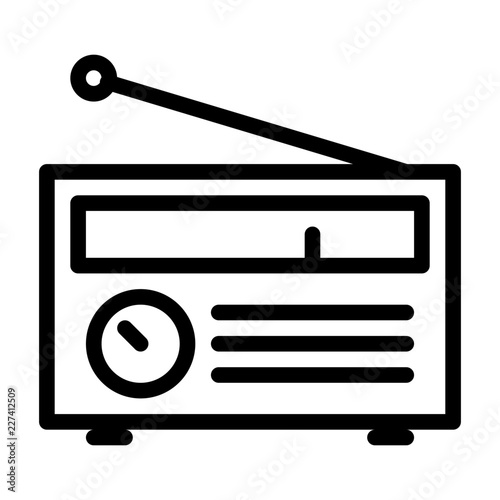 Radio Electronic Devices Hardware Electric Equipment vector icon