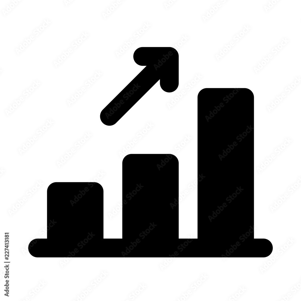 Profitability Profit Sale Chart vector icon Profitability Profit Sale Chart vector icon