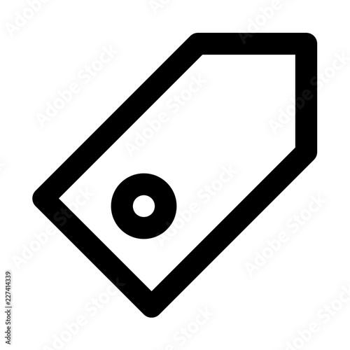 Price Tag Supermarket Buy Sale Commerce Market vector icon