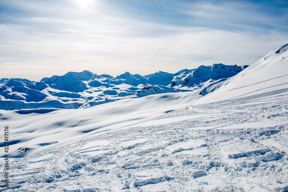 Photo of snowy landscape