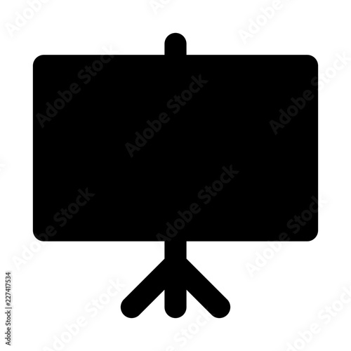 Presentation Education School Learning Creation Culture vector icon