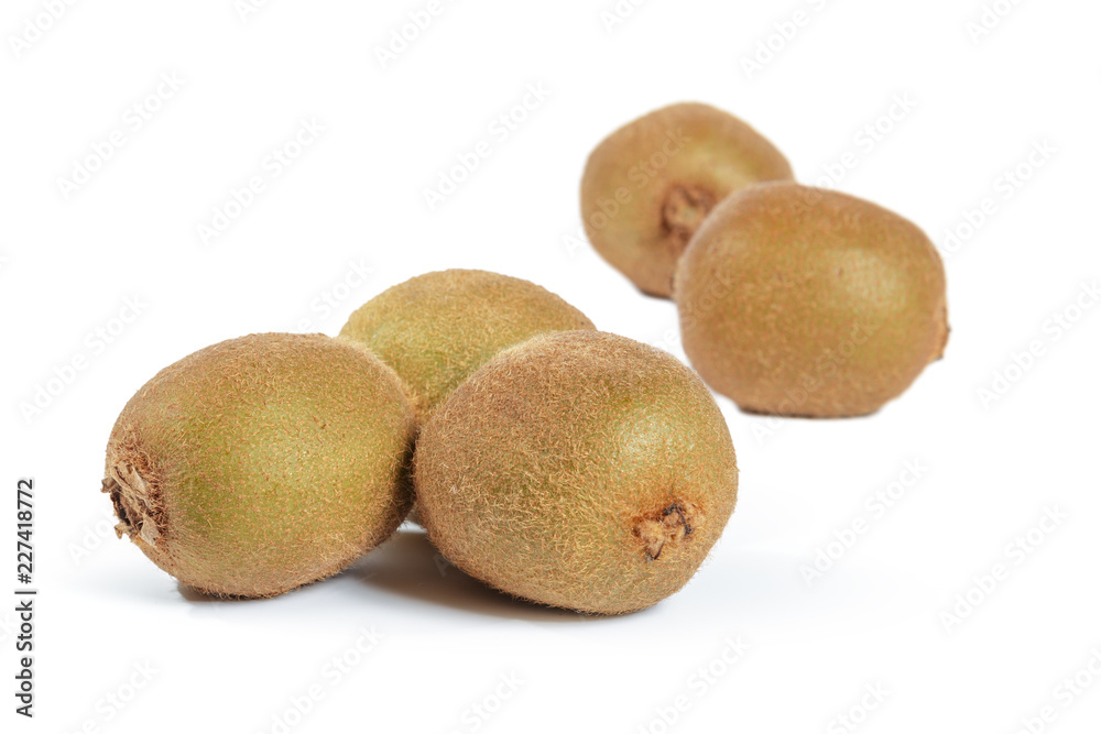 kiwi fruits isolated on white background kiwi fruits isolated on white background