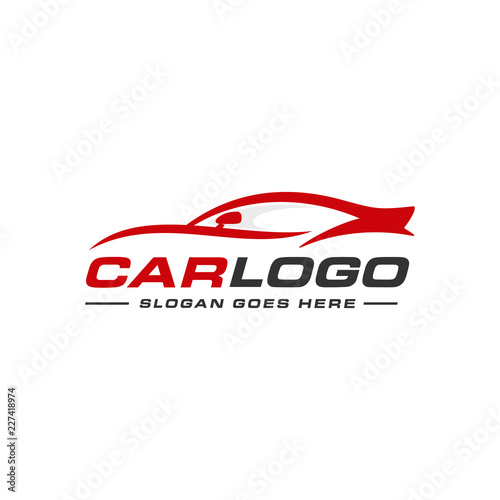 Automotive car logo template