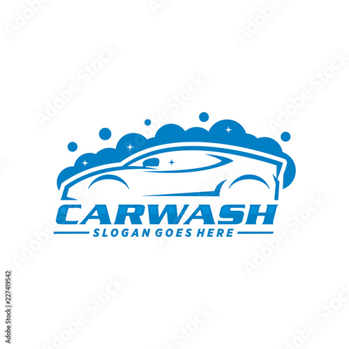 Car wash logo template