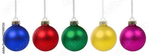 Weihnachten Weihnachtskugeln Weihnachts Farben Kugeln Deko Dekoration Freisteller