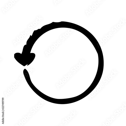 Reload Backup Computer Service IT Programming Hardware Webdesign vector icon