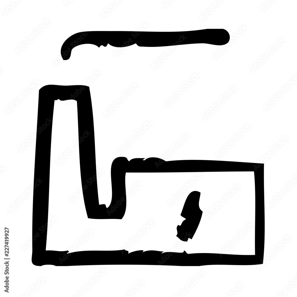 Plant Power Energy Force Electricity vector icon Plant Power Energy Force Electricity vector icon