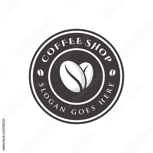 Coffee, coffee shop logo template