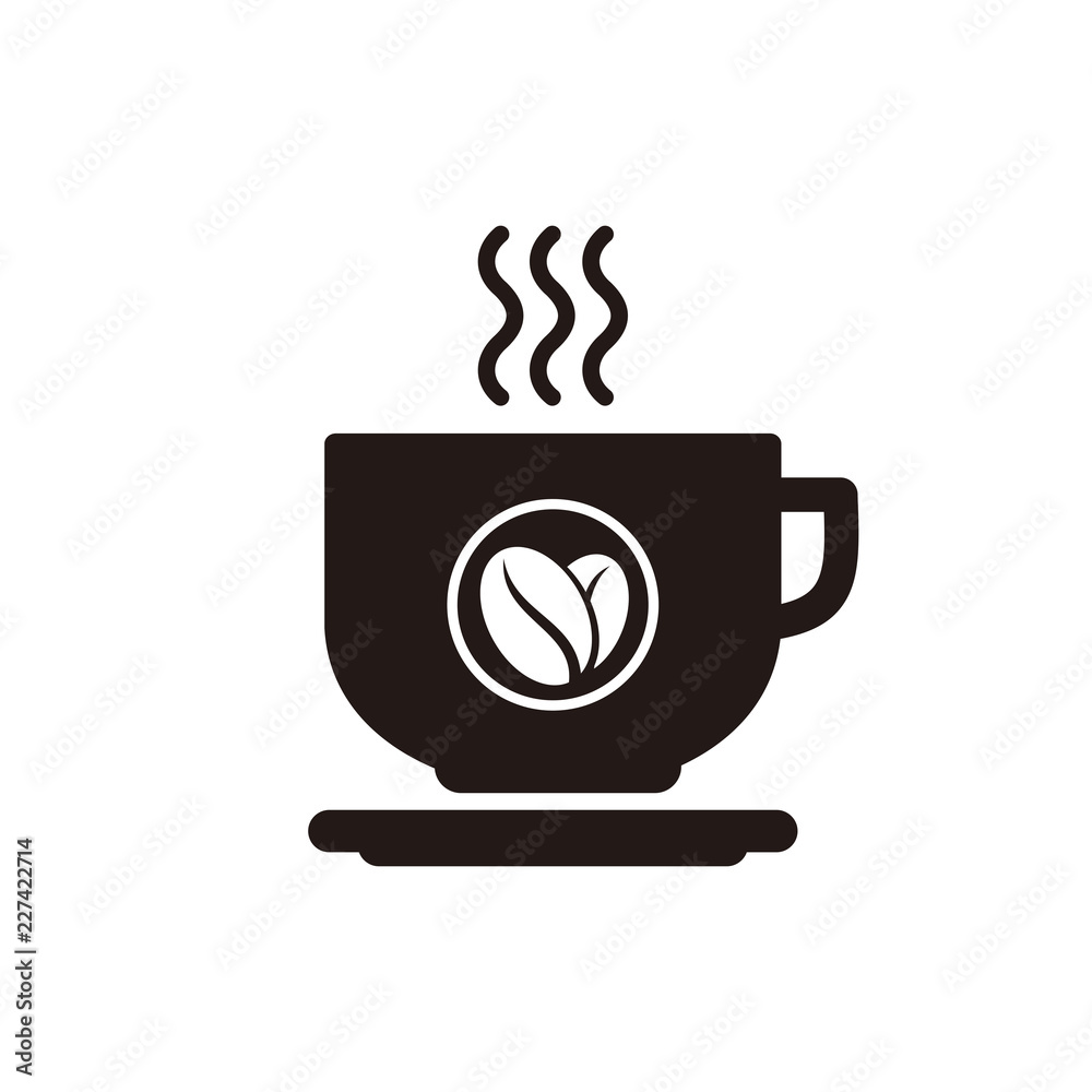 Cup of coffee icon vector Cup of coffee icon vector