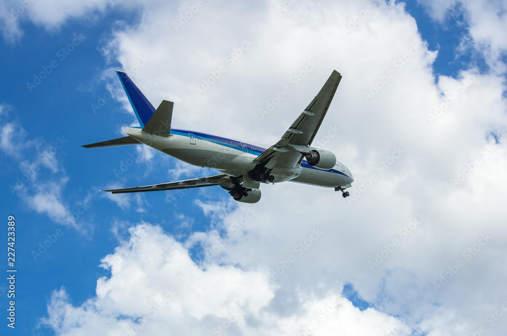 Obraz premium 離陸直後のジェット旅客機