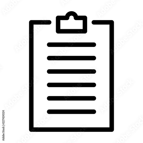 Report Education Science School Physics vector icon