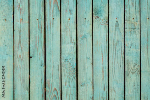 Green pastel colored wood background. Wooden scratched abstract background.