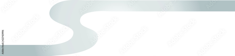 Silver Abstract curve design Silver Abstract curve design