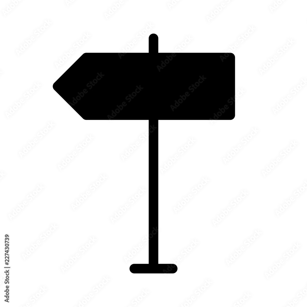 Sign Direction City Town Map Locations vector icon Sign Direction City Town Map Locations vector icon
