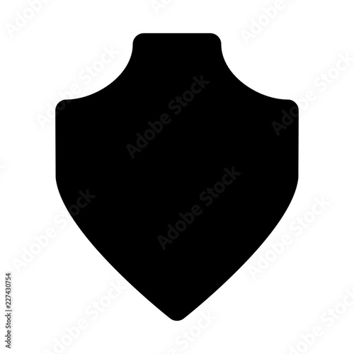 Shield Protect Security Lock Medal vector icon