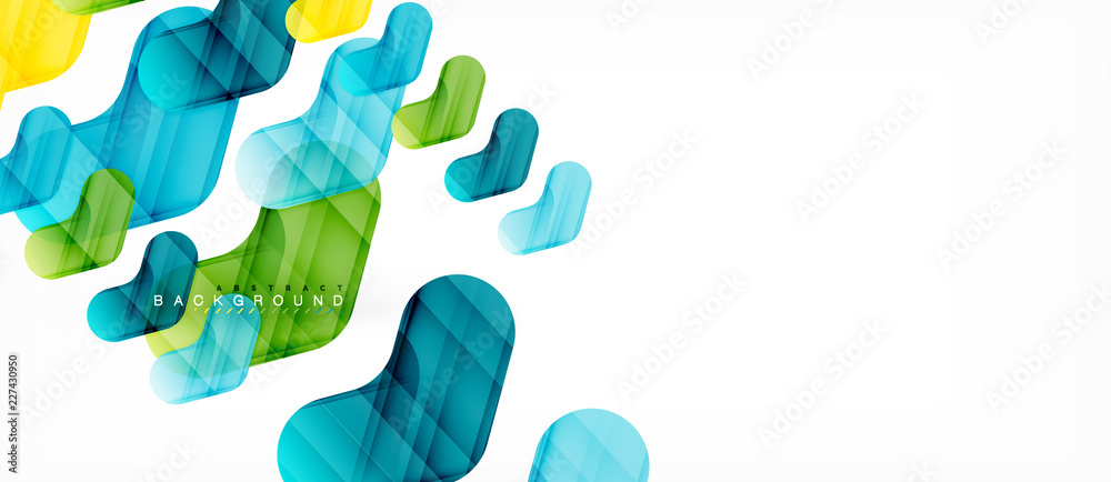 Colorful glossy arrows abstract background Colorful glossy arrows abstract background