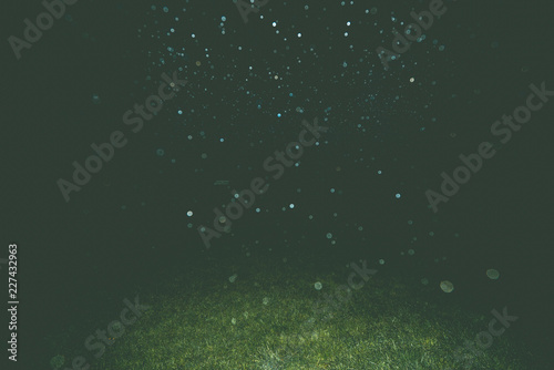 Abstract particle background - Fog Bokah