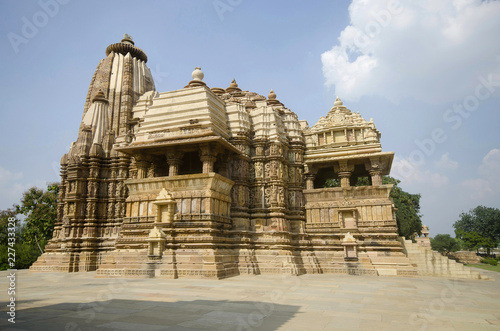 DEVI JAGDAMBA TEMPLE, Facade - South View, Western Group, Khajuraho, Madhya Pradesh, UNESCO World Heritage Site
