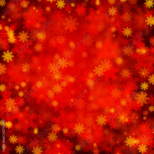 Abstract Red Christmas Background